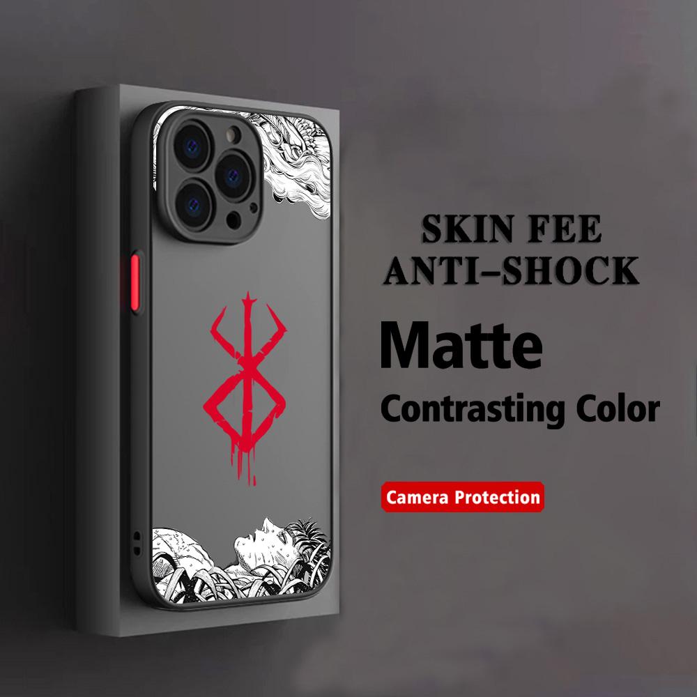 Hot Anime B-BerserkS Cool Phone Case For Xiaomi Redmi Note 14 13 12 11 11S 10 9T 8 7 Pro Plus 4G 5G Matte Clear Back Cover