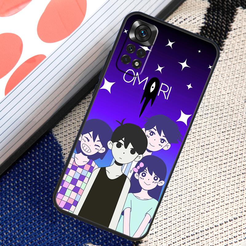 Omori Game Case For Xiaomi Redmi Note 8 9 10 11 12 Pro 8T 9S 10S 11S Redmi 12C 9C 9T 10A 10C Cover