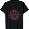 Klassisches Punk Rock Anarchie Symbol T-Shirt