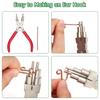 Handy and Practical Jewelry Pliers with Double Spring for Artistic Projects