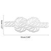 Creative Flat Knot Carbon Steel Die Cuts Rope Metal Cutting Dies Stencil-for DIY Scrapbooking Photo Embossing Mold-D