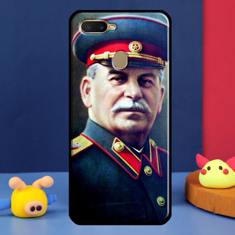 Russian Stalin Ussr Communism Case For Oppo A98 A78 A58 A15 A16 A17 A5 A9 A91 A52 A72 A76 A96 A74 A94 A54 S A57 A77 Cover