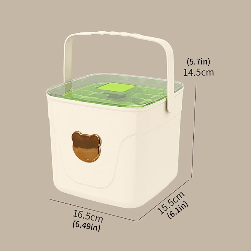 Transparent Lid Ice Cubes Tray for Drink Whiskeys Beer Portable Ice Mold With Storage Drawer For Home And Office Use