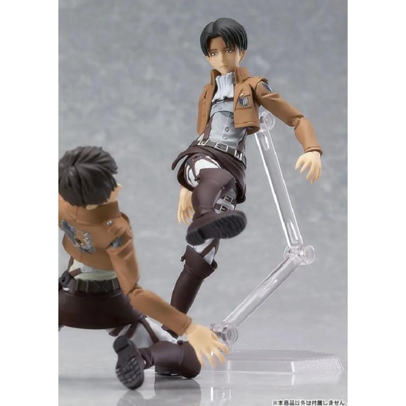 Attack Titan Figure Max Factory Mikasa Ackerman Eren Yeager Levi Action Toy Game Collection Doll PVC On Figma Poseable Articulated Scale Detailed