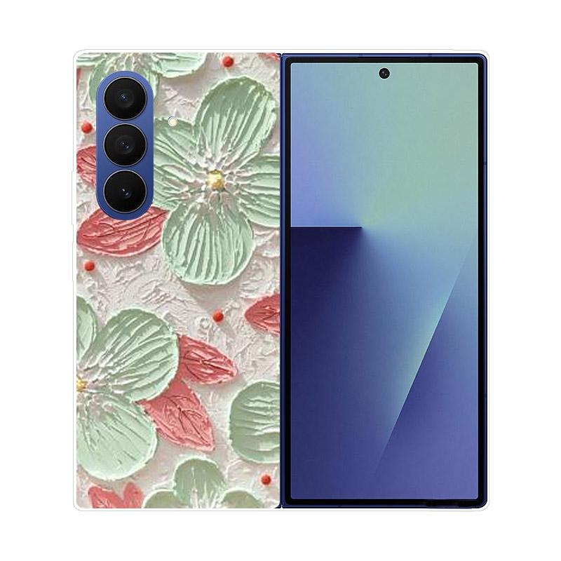 For Samsung Z Fold7 Case Clear Hard PC Folding Cover For Samsung Galaxy Z Fold 7 6 5 4 3 Fold6 Shockproof Transparent Back Funda