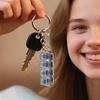 4-Button Rgb Keyboard Fidget Clicker Portable Keychain Sensory Stress Relief Toy For Teens Adults Office Home Decompression Gift