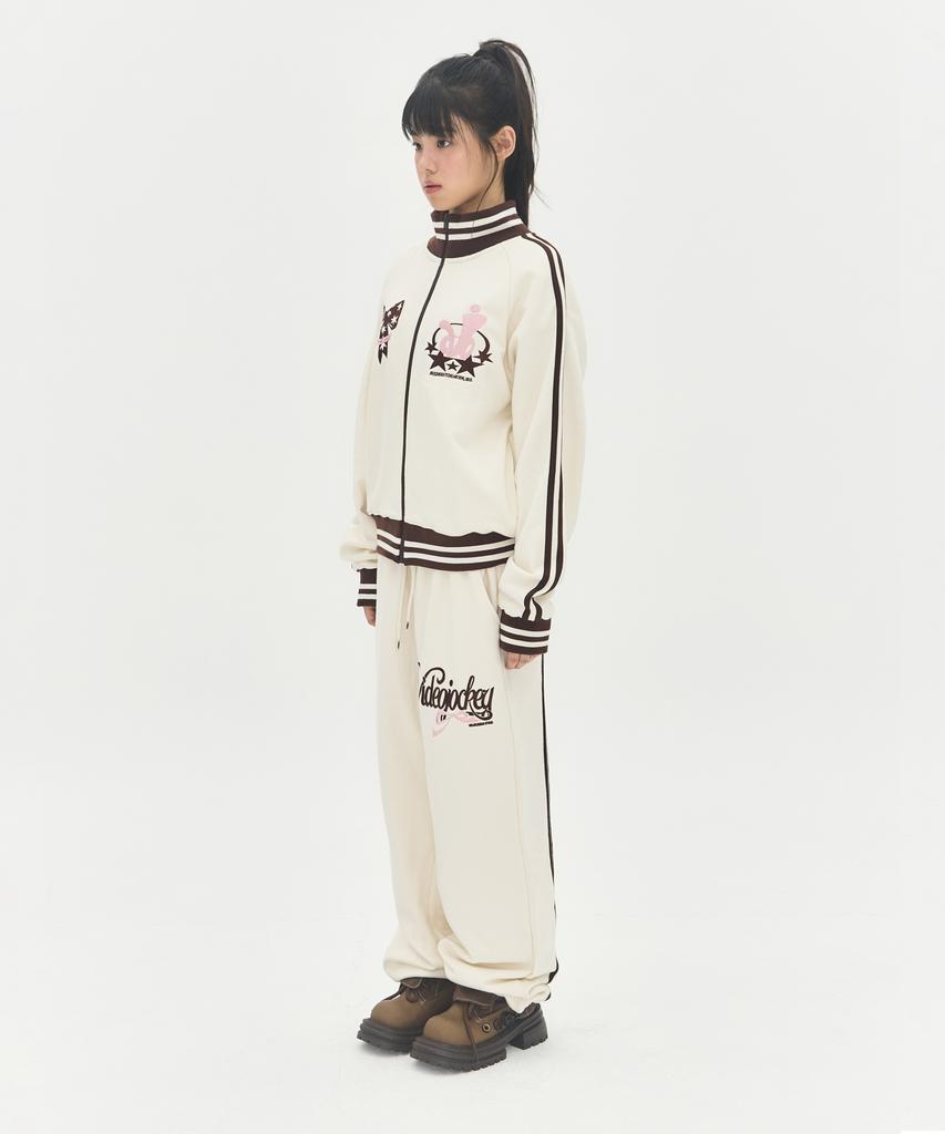 Video Jockey Jockey Club Track Top [Cream]