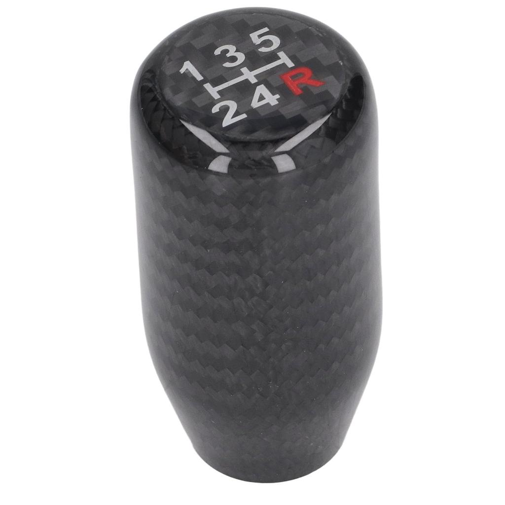 Qiilu 5 carbon knobs comfortable and interior manual and automatic transmission with multiple adapters - touch, texture, -