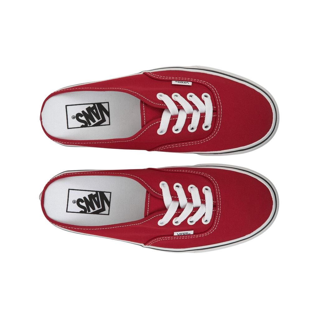 Vans Authentieke Canvas Schokabsorberende Duurzame Lichtgewicht Ademende Lage Top Skate Schoenen Unisex Sneakers Rood VN0A54F7JV6
