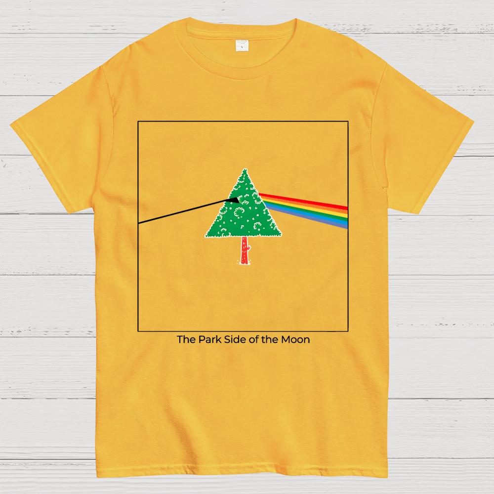 The Park Side of the Moon Cotton Summer Casual Cool Loose T-Shirt