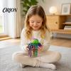 Educational Ocean Animal Model 3D Printed Articulated Jellyfish Figurine, Toy with Flexible Sensory Tentacles, Collectible Sea Figure for Desk