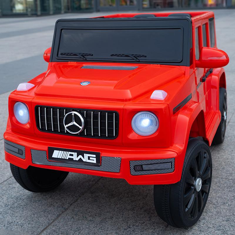 Mercedes-Benz G-Class Kids' Electric Off-Road Car with Remote Control, Suitable for Boys and Girls - Large Four-Wheel Drive, Ride-On Vehicle.