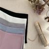 Women's Lightweight Ice Silk Anti-Exposure Seamless Ribbed Leggings - Versatile for Indoor & Outdoor Wear