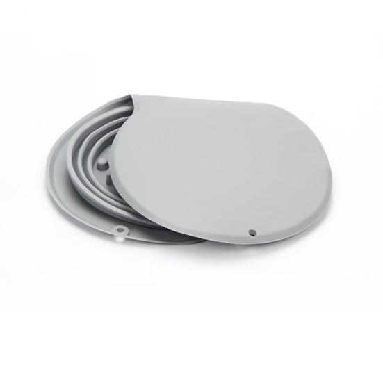 Bowls with Non-Slip Mat BPA-Free Durable Safe Pet Food Feeding Bowl for Hiking Camping