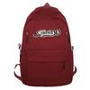 Primary School Students  Junior High School Students  High School Students  College Students  Female Large Capacity Burgundy Men's Backpack