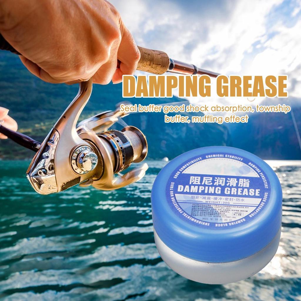 30/100g Damping Grease High Viscosity Mechanical Buffer Grease Anti-rust Polishing Abrasive Lubricating Grease For Rubber