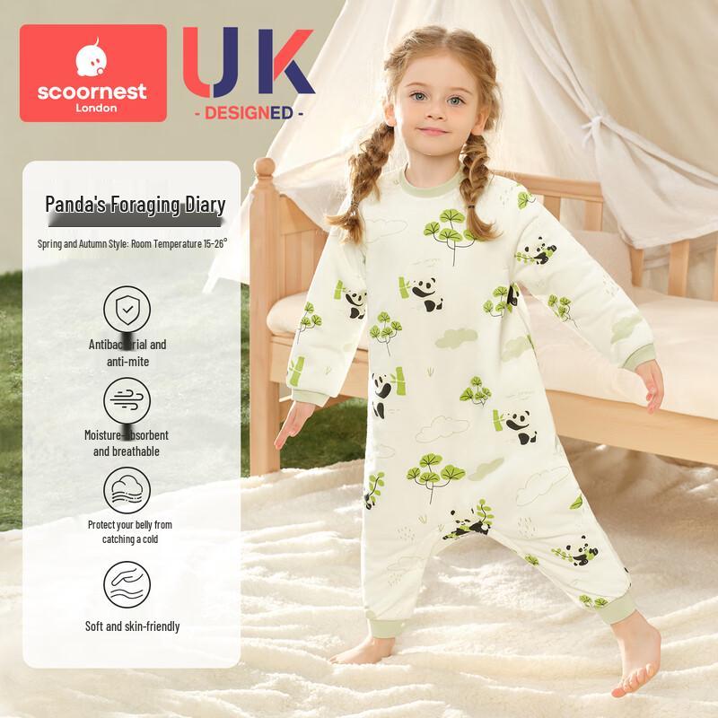 

Scoornest Baby Cotton Jumpsuit Pajamas 100