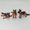 3D Printed German Shepherd Puppy Movable Toy Model – Realistic Desktop Pet Gift