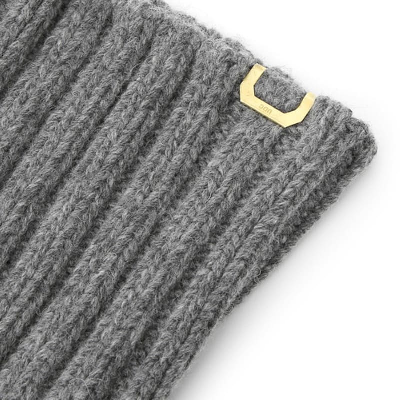 UNDERCONTROL STUDIO NECK WARMER / RIB / LAMBS WOOL / Grey
