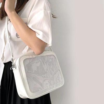 Dámská Ita Crossbody Taška Dámská Průhledná Messenger Taška Dívčí Roztomilé Tašky Přes Rameno Dospívající Módní Aktovky Taška