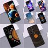 Space Solar System Planets Universe Case For Xiaomi 15 14 13 Ultra 11T 12T 13T 14T Pro POCO X7 Pro X3 X5 X6 F5 F6 M6 Pro Funda