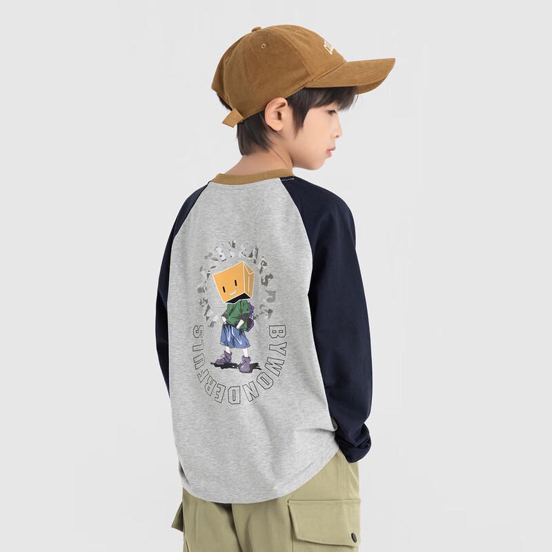Boys' Cartoon Print Long-Sleeve T-Shirt
