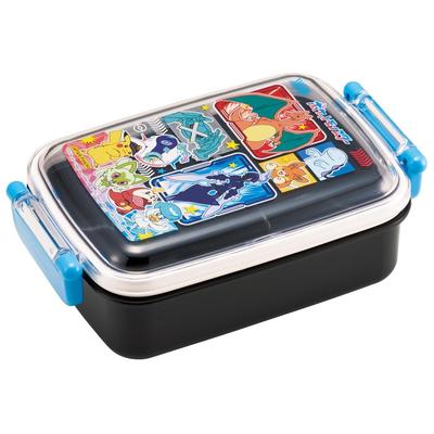 Skater Lunch Single Domed 24 Made In Japan Kids' Box, Tier, 450ml, Design, Pokémon Design, Antibacterial, (RBF3ANAG-A)
