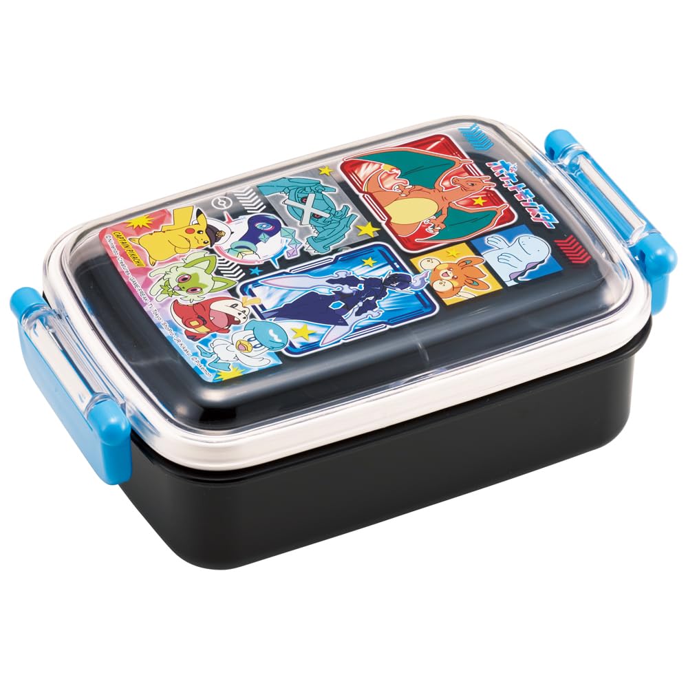 

Skater Lunch Single Domed 24 Made in Japan Kids Box, Tier, 450ml, Design, Pokémon Design, Antibacterial, (RBF3ANAG-A)