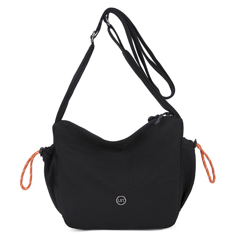 Fashion Large Capacity Lightweight Dumpling Bag Women's Casual Nylon Bag Trendy Versatile Lightweight Shoulder Messenger Bag