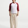 Nike Club Loose Comfortable Color Block Raglan Three-Quarter Sleeve T-Shirt Men tops IF0756-613