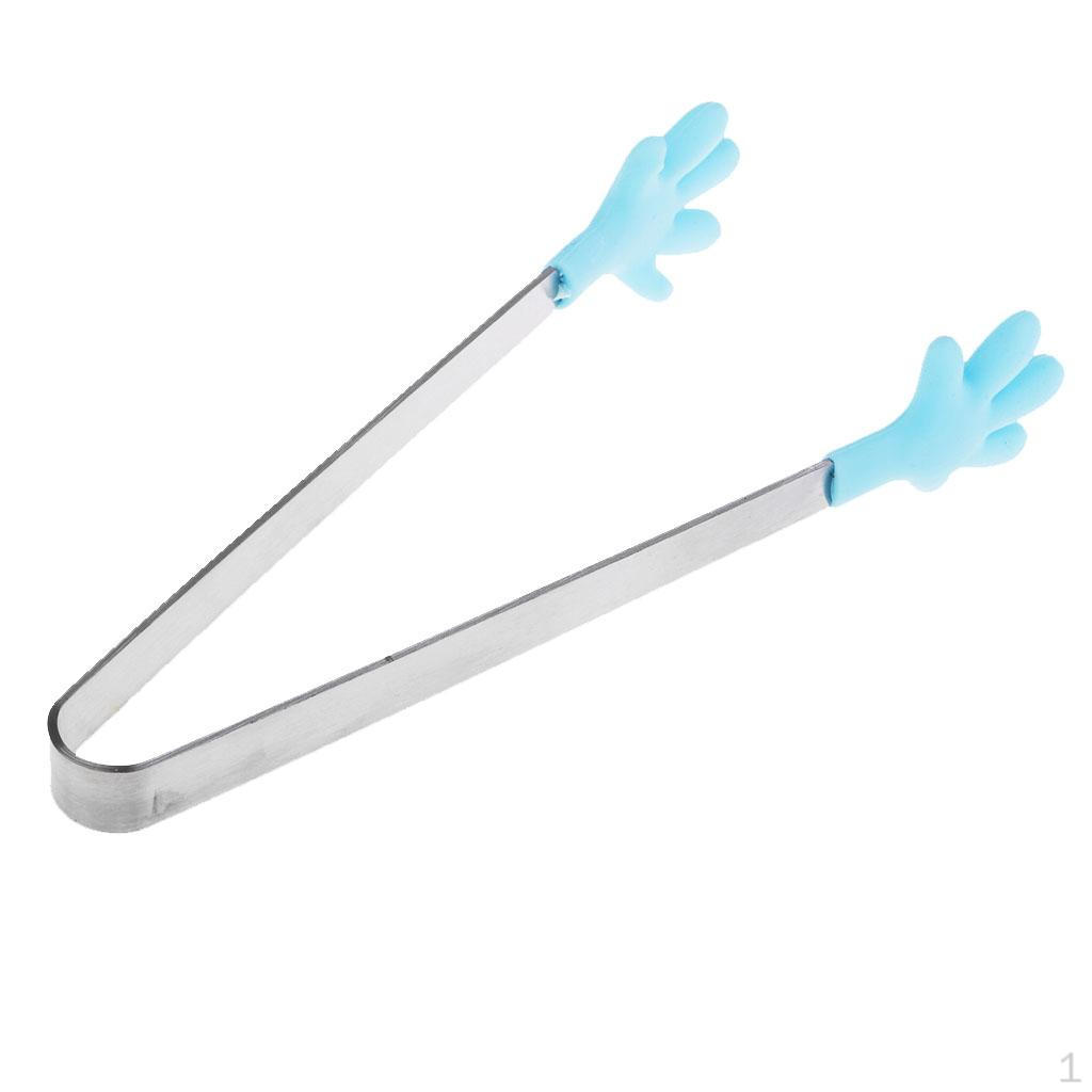 1 Piece Silicone Small Stainless Clamp Non- Ice Clip