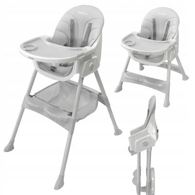 FOLDABLE CHILDREN'S FEEDING HIGHCHAIR, TABLE, TRAY, ACCESSORIES 3in1 MILUTO