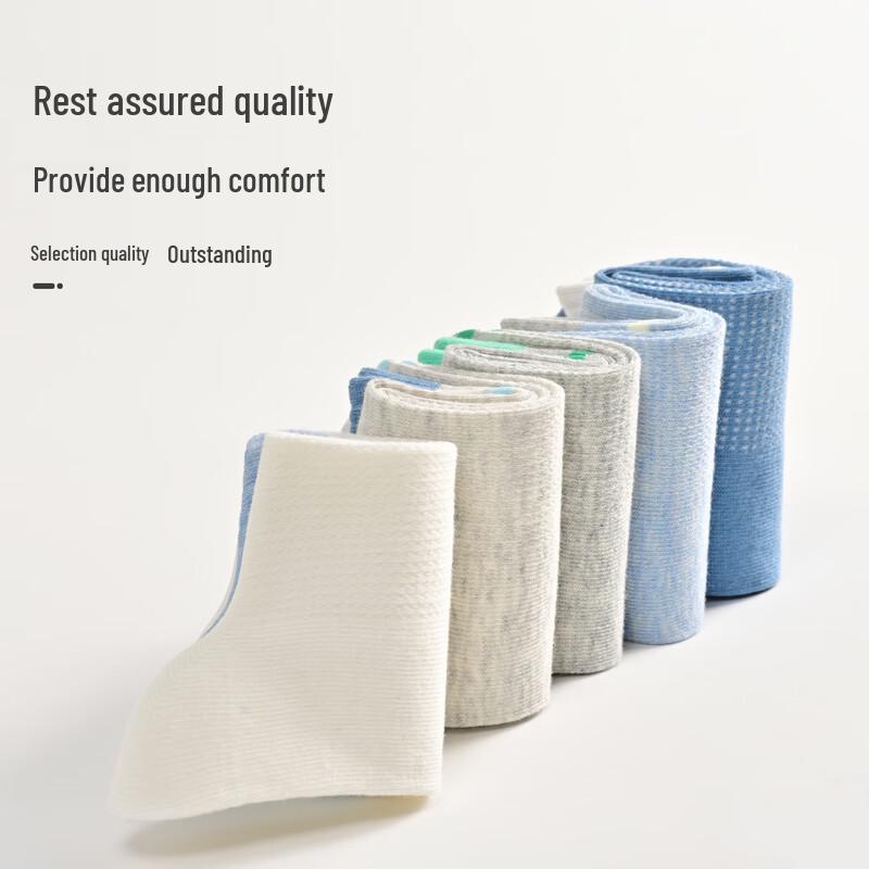 JEEP Boys' Summer Thin 100% Cotton Antibacterial Mesh Sports Socks
