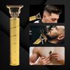 Hair Trimmer Cordless Hair Clipper USB Rechargeable Electric Razor Shaver T Blade Barber Clippers for Hair Removal