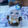 Ornaments Rabbit Doll Figures Big Ear with Flower Bunny Plush Doll Pendant  Lady/Girls