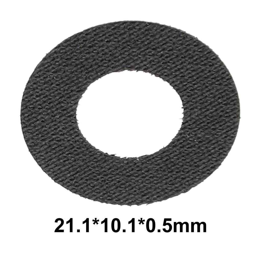 Black Washers Wheels Brakes 18×8×0.5mm 21.1×10.1×0.5mm