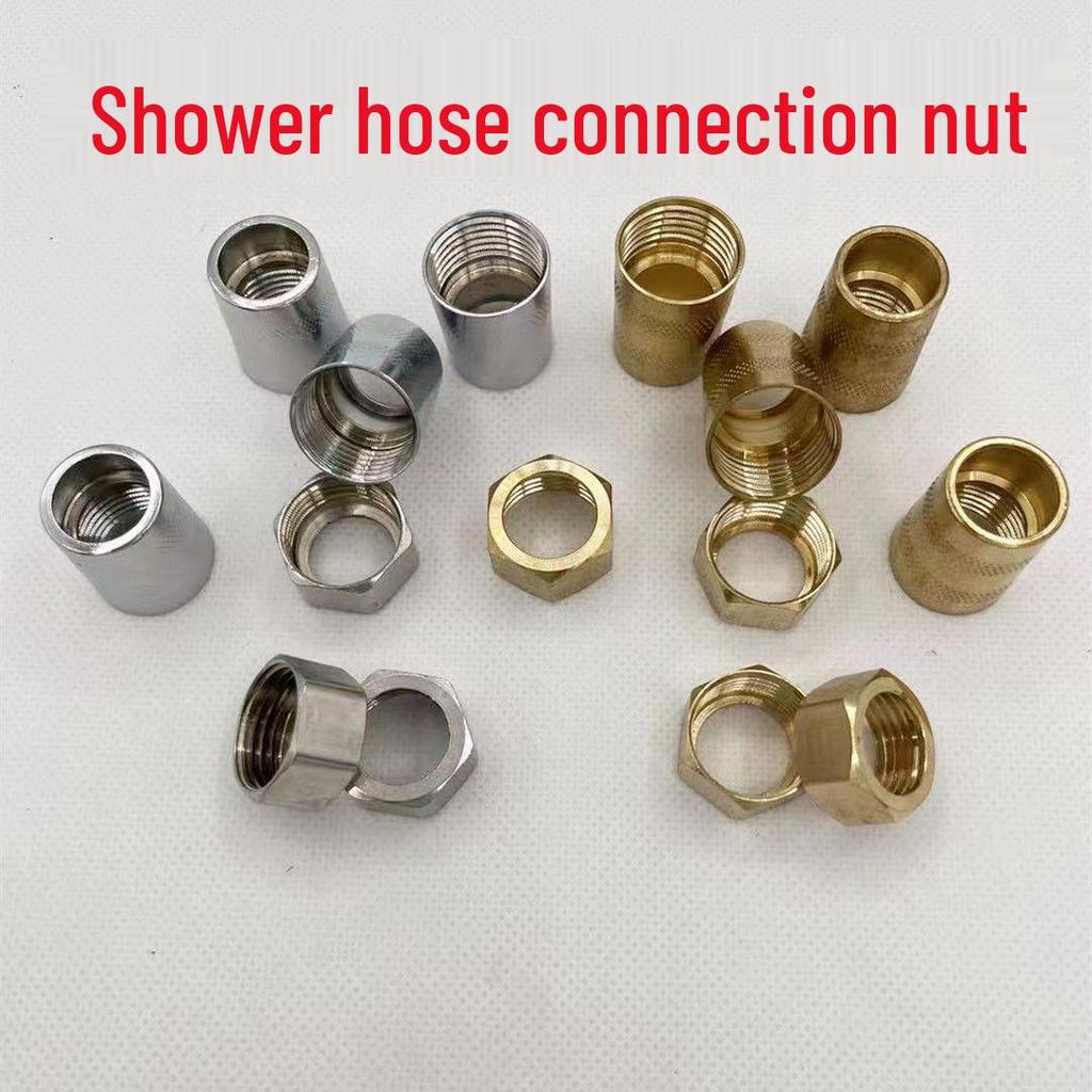 Universal Shower Hose Repair Nut and Connection Tube Cap