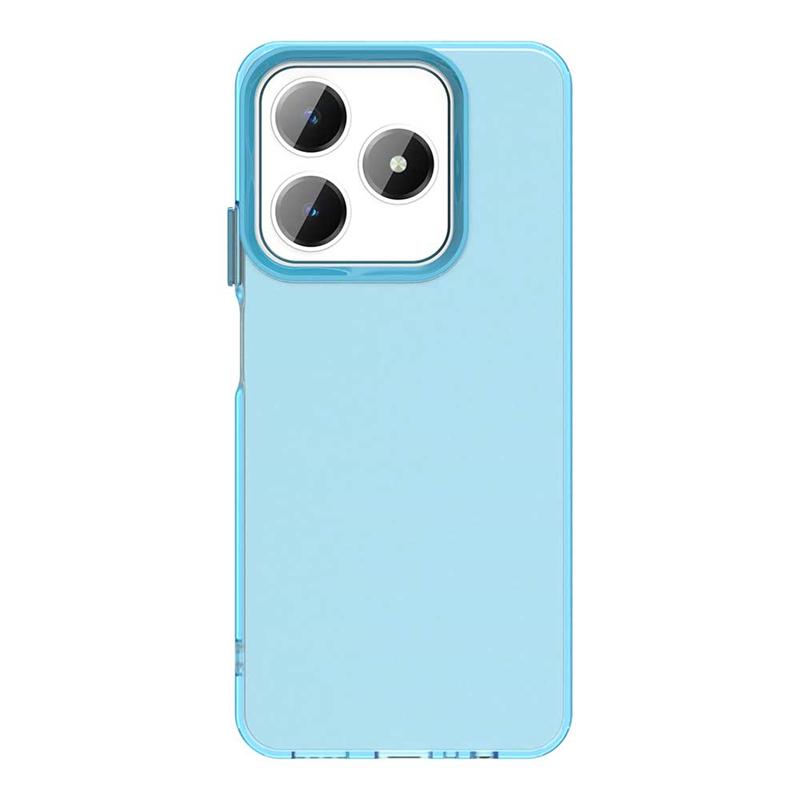 Anti-Drop Candy Color Phone Case For Realme C61 Matte Transparent Full Back Case For Realme C61 C63 Cover For Realme C61 Case