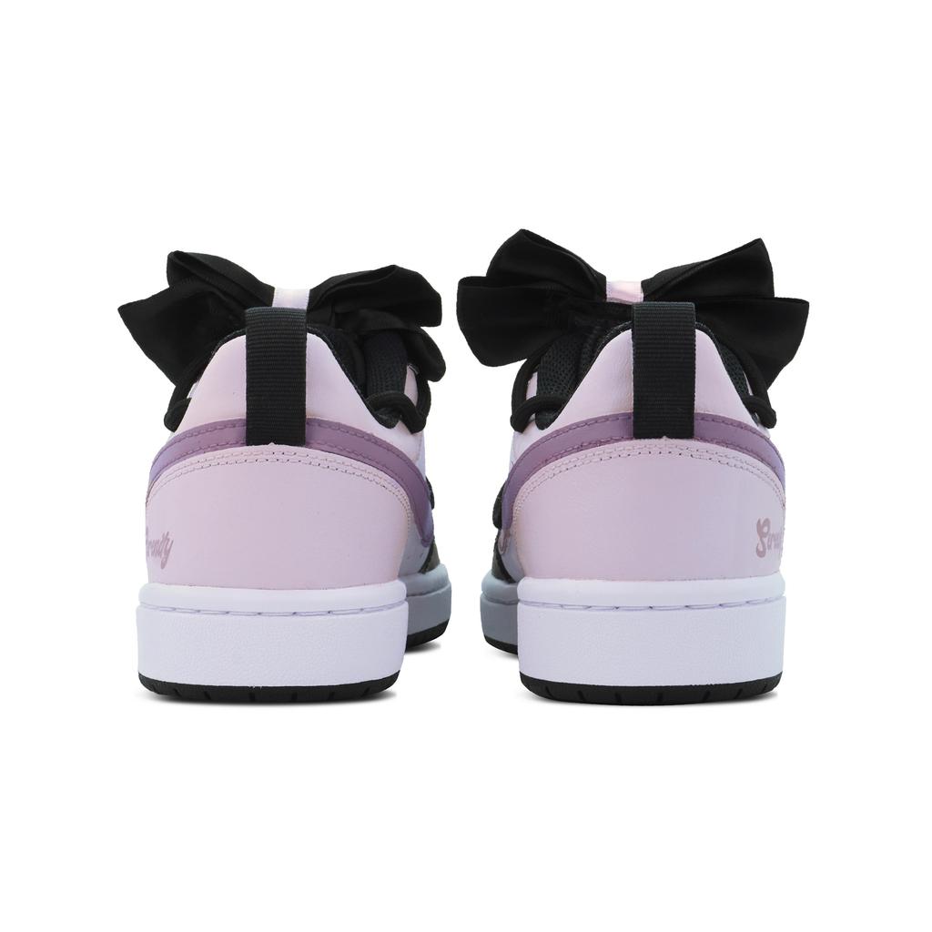 Nike Court Borough DEER Love Journal Leather Slip Resistant Abrasion Resistant Low Top Skateboard Shoes Women's BQ5448-115(Team84-)