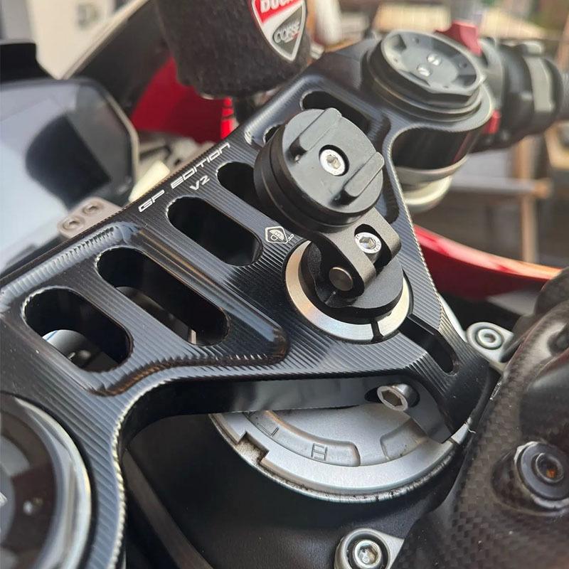 Uniwersalny uchwyt na telefon na kierownicę motocykla - Odporny na wstrząsy i gotowy na podróże