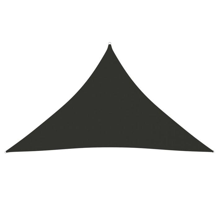 Voile d'ombrage - Maison Exclusive - Tissu Oxford PU - Triangulaire 5x5x6 m - Imperméable &amp; Anti-UV