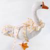 2pcs Set Animal Diaper Holder with Detachable Leash Breathable Fabric Fun Duck Diaper Leash Set