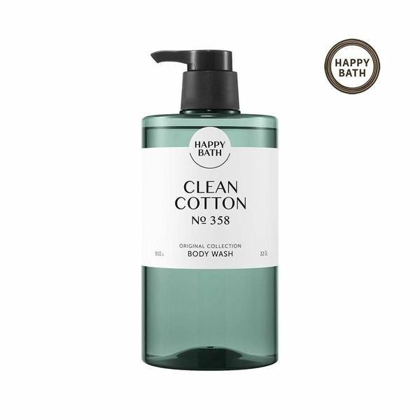 HAPPY BATH Original Collection Clean Cotton Body Wash 910g (WC47761)