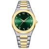 Fashion BestWin Octagonal Waterproof Quartz Watch For Men Business Casual Arabic Numerals Dial High-grade Stainless Steel Watch