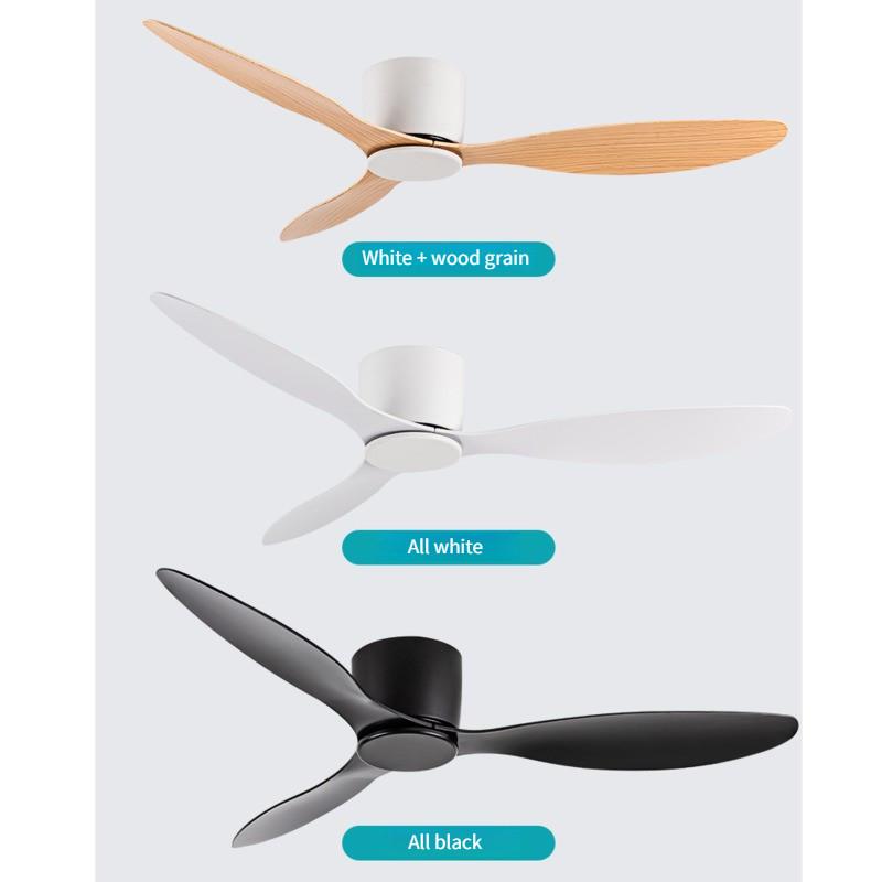 42"/52" New Inverter Ceiling Fan Lamp Bedroom LED Lighting Ceiling Fan Household Electric Ceiling Fan Light