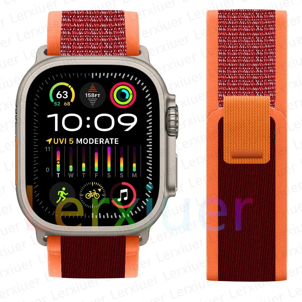 Armbänder für Apple Watch ultra2 Band 49mm 46mm 42mm 44mm 40mm 45mm 41mm Trail-Loop-Armband correa iwatch Serie se 3 7 8 9 10 11