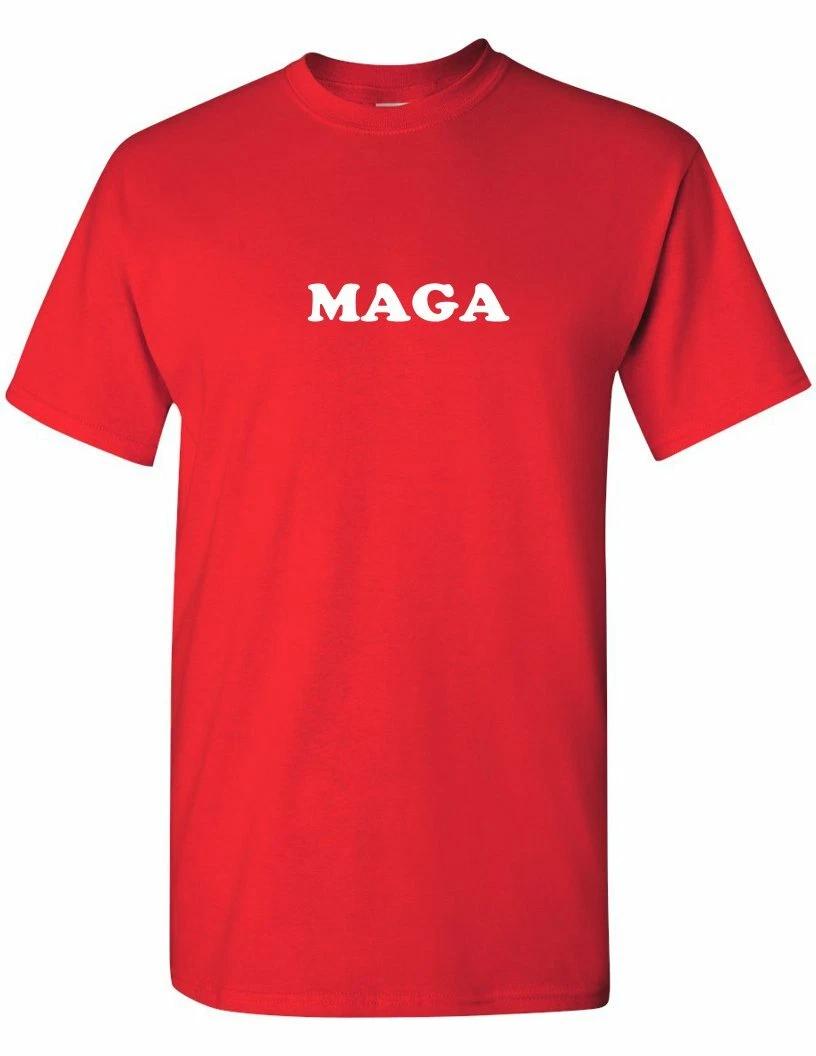 

MAGA T-Shirt 2020 Election Campaign GOP Trump USA Political Red White Tee Shirt 4XL