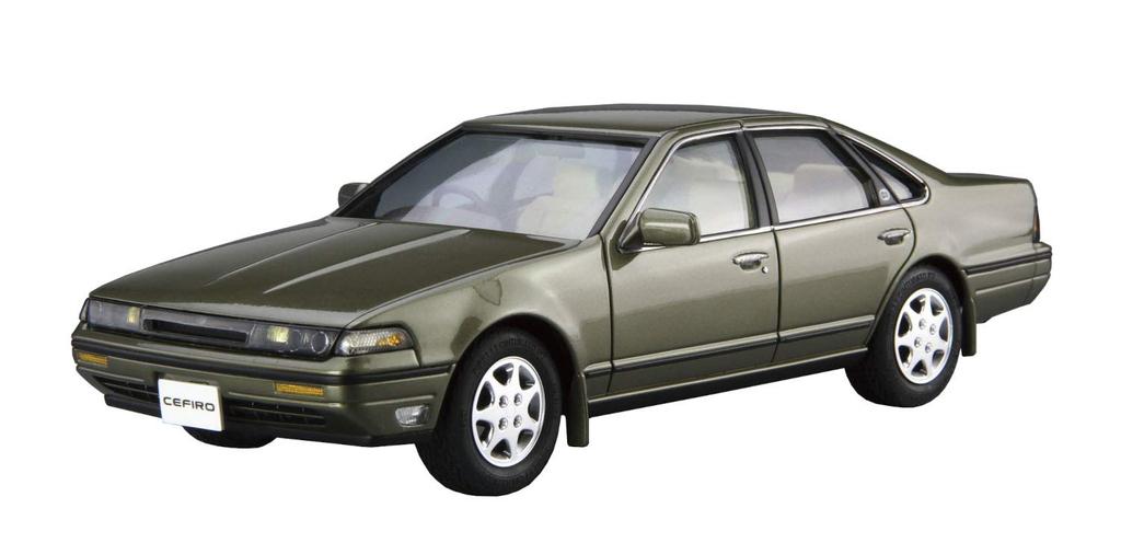 Aoshima Bunka Kyozai Scale Model Car Series 91 Nissan A31 Cefiro 1991 Plastic Model 1/24 No.