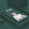 Custodia Jujutsu Kaisen Yuji Itadori Per Samsung Galaxy S10 S21 5g S10e S23 Ultra S20 Fe S8 S9 Plus S22 Quadrata Liquida Morbida