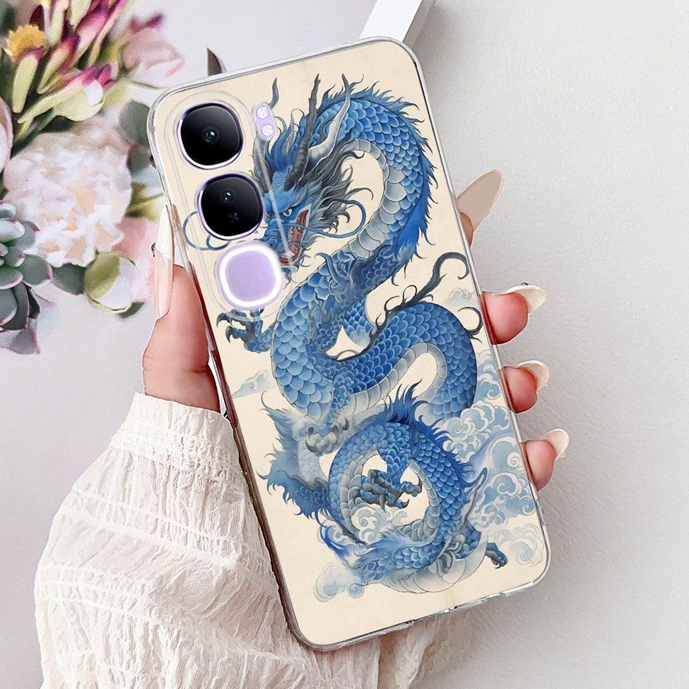 Clear For Vivo V40 Lite IDN Case 4G 5G Cute Cartoon Cool Luxury Funny Boys Girls Phone Case For vivo V40 Lite 5G IDN Back Cover